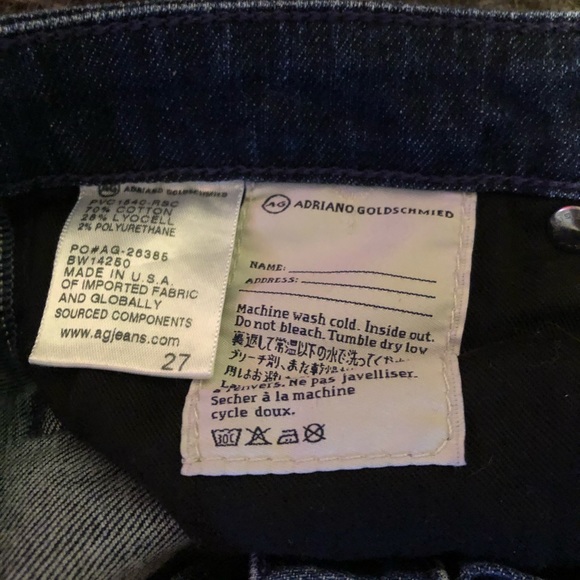 AG cuffed denim capris - Picture 4 of 6